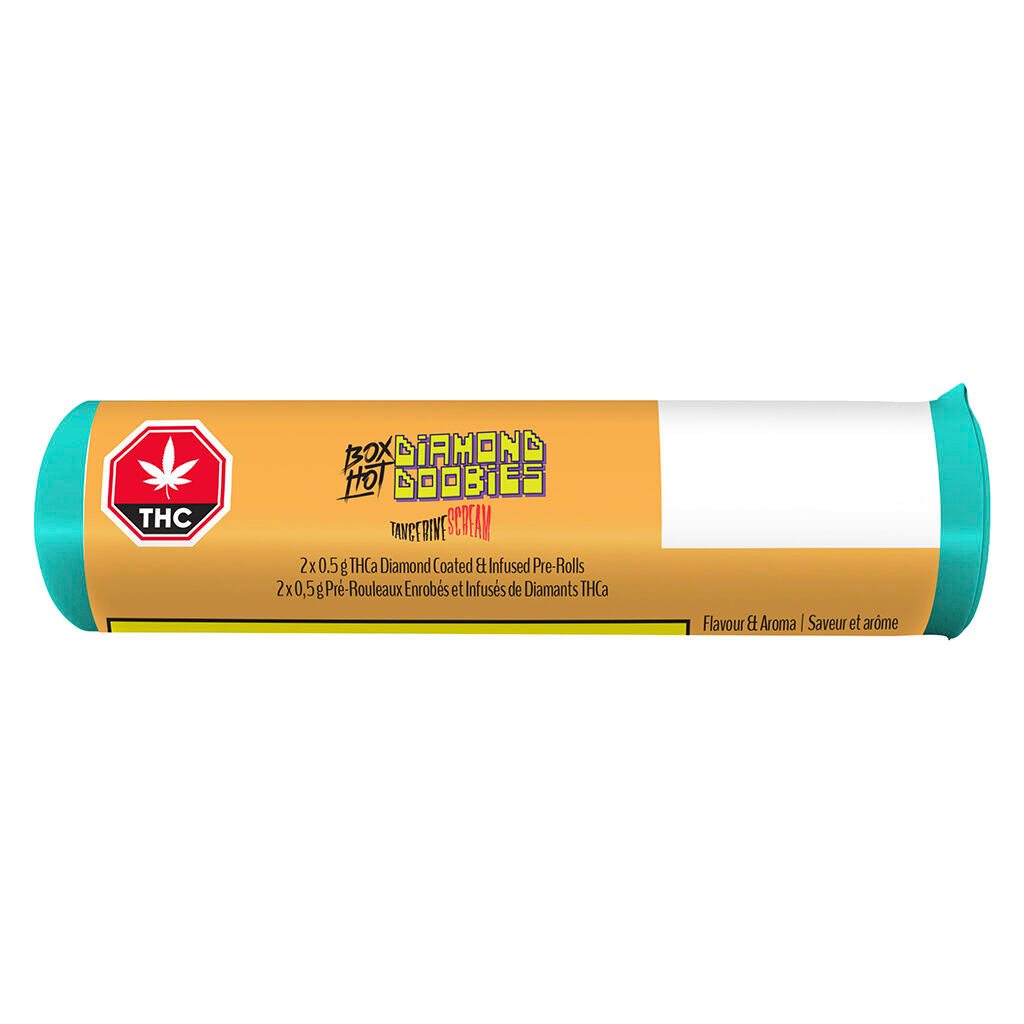 Diamond Doobies - Tangerine Scream Infused Pre-roll - 