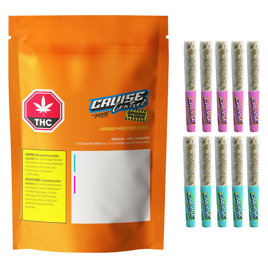 Spark plugs: Nitro+Daytona Peach Infused Pre-Roll - 