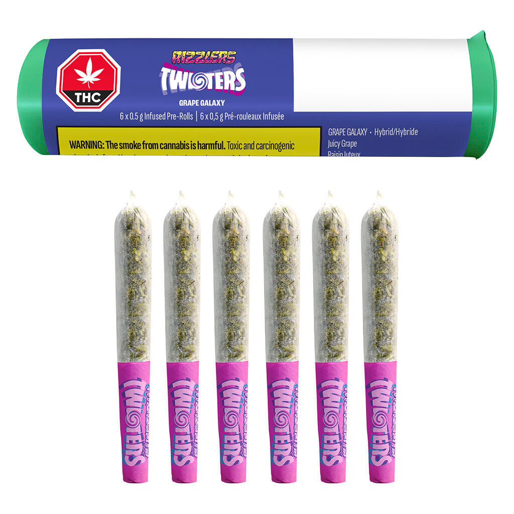Twisters - Grape Galaxy Infused Pre-roll - 