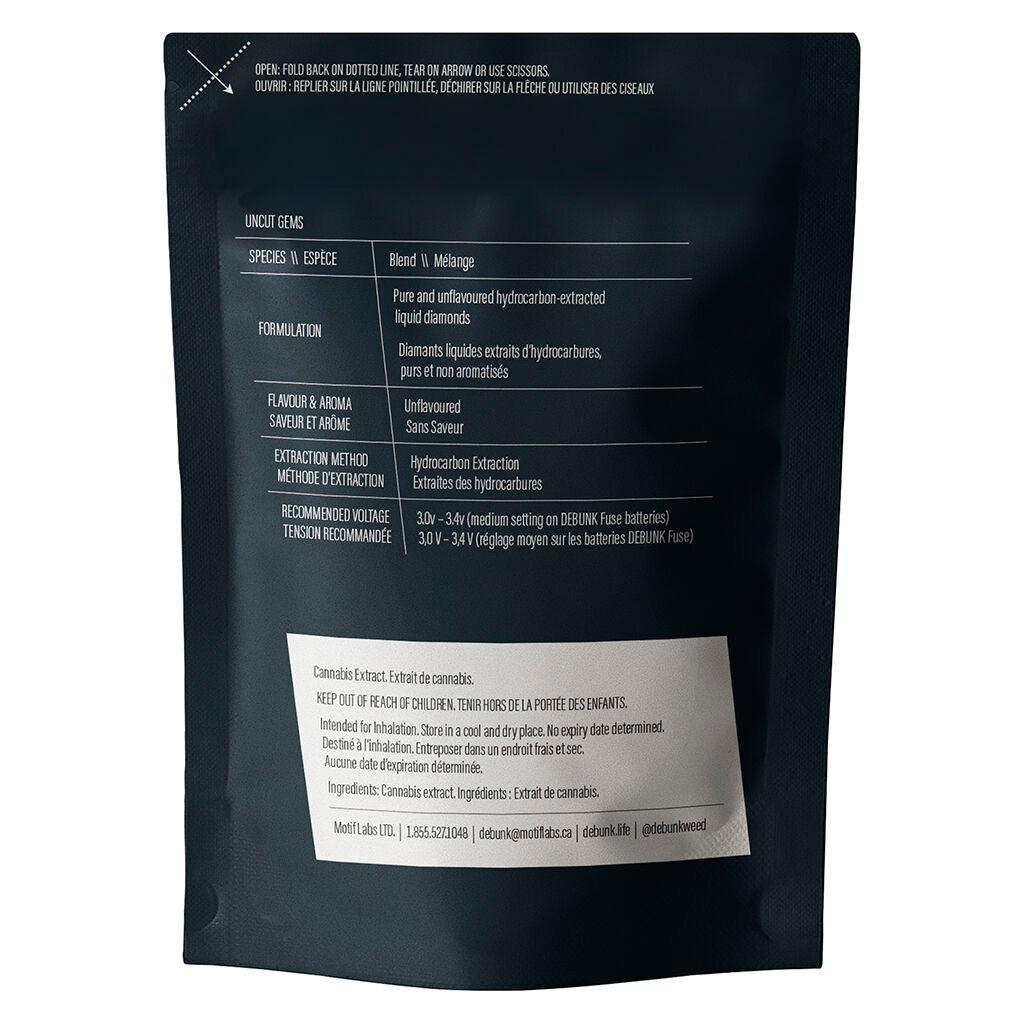 Uncut Gems Liquid Diamond 510 Thread Cartridge - 
