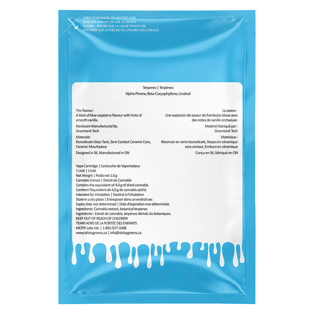 Blue Shark - Liquid Diamonds 510 Thread Cartridge - 