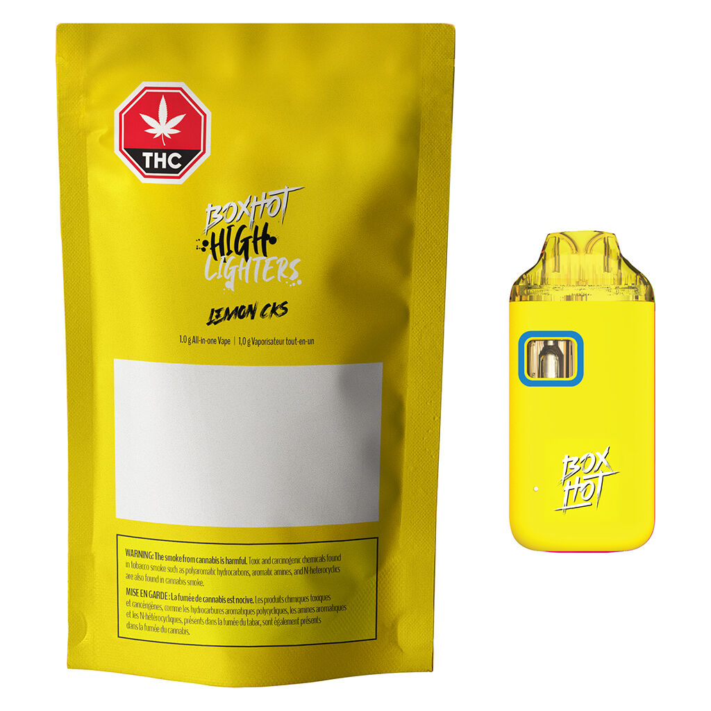 Highlighters - Lemon CKS All-In-One Vape - 