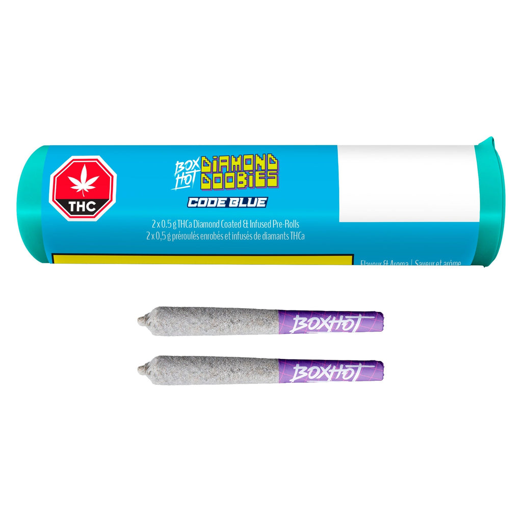 Diamond Doobies - Code Blue Infused Pre-Roll - 