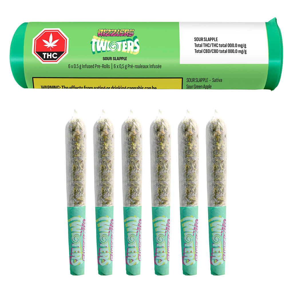 Twisters - Sour Slapple Infused Pre-Roll - 