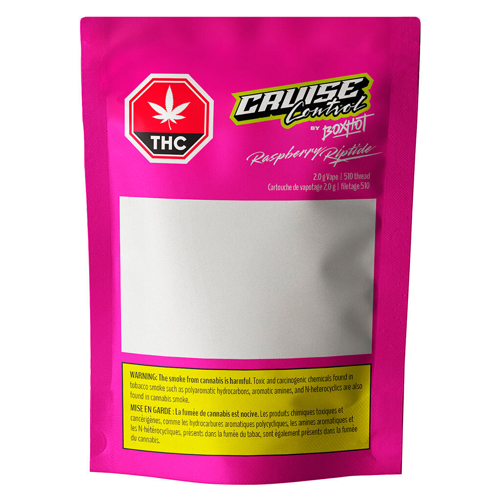 Cartouche à filetage 510 Raspberry Riptide THC + CBD