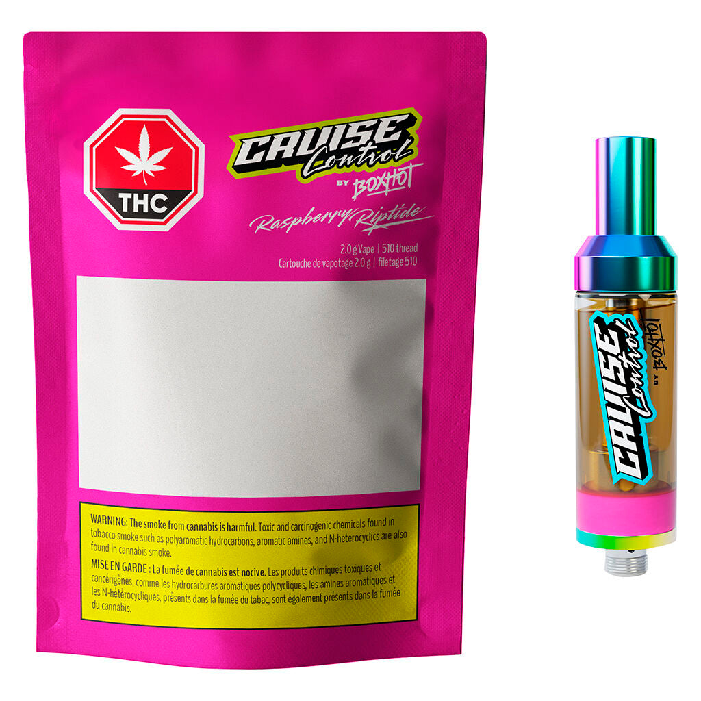 Raspberry Riptide THC + CBD 510 Thread Cartridge - 