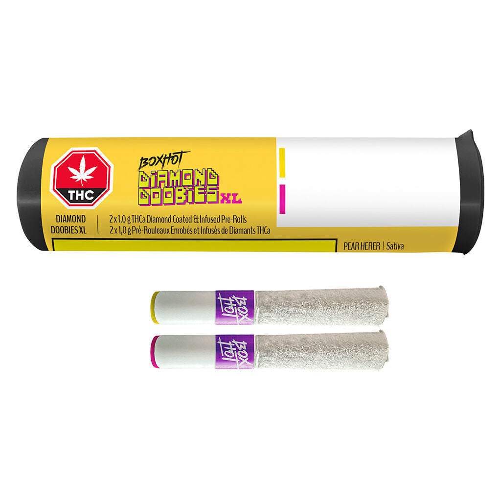 Pear Herer + Strawberry Diesel THCa Coated Infused Pre-Roll - 