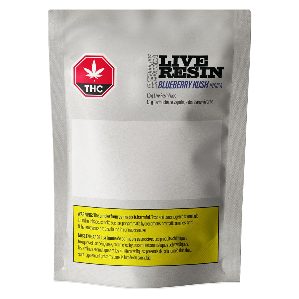 Blueberry Kush Live Resin 510 Thread Cartridge - 