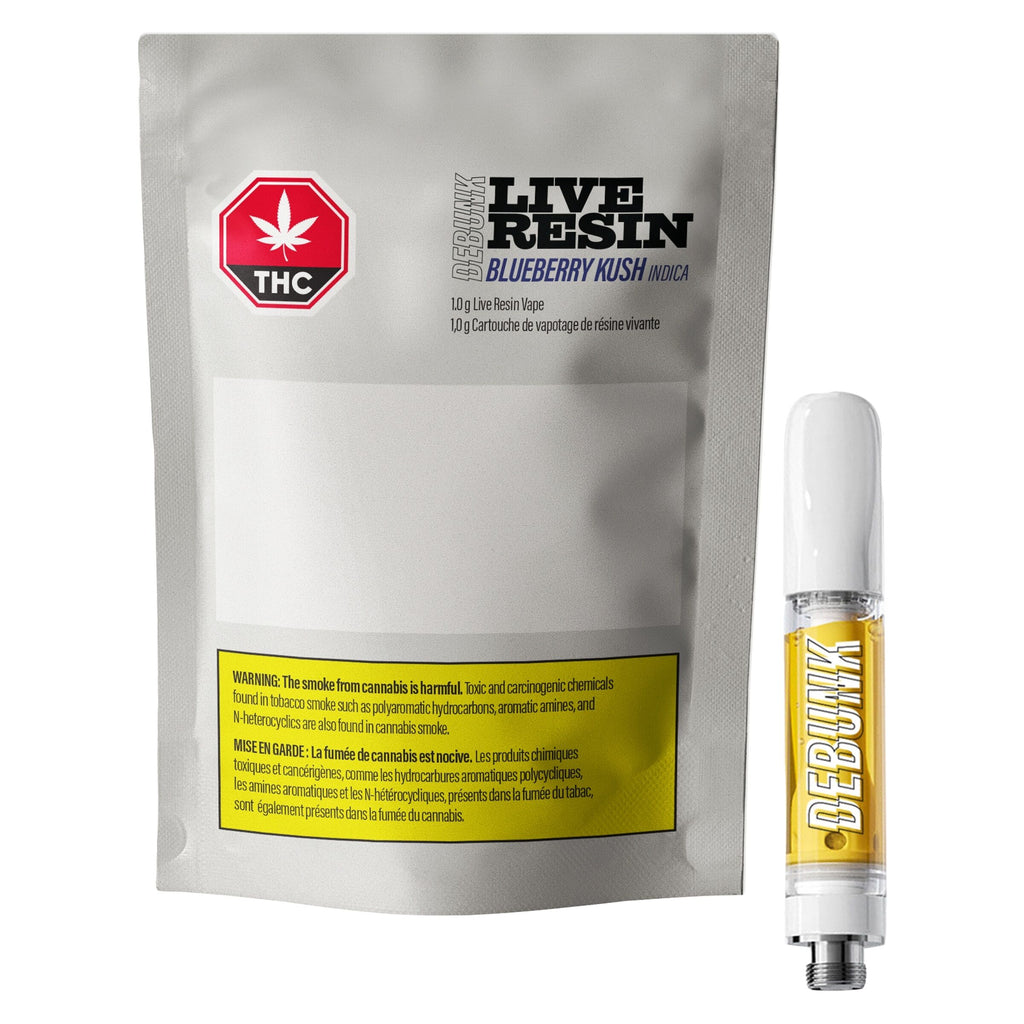 Blueberry Kush Live Resin 510 Thread Cartridge - 