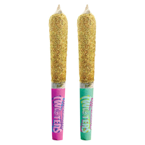 Photo Twisters - Rainbow Booty + Bubba Bomb Infused Pre-Roll