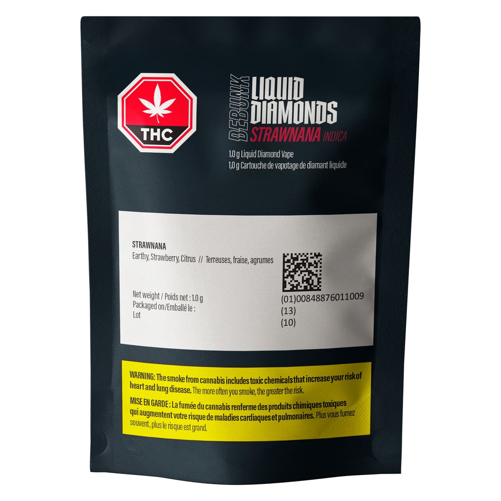 Strawnana Liquid Diamonds 510 Thread Cartridge - 