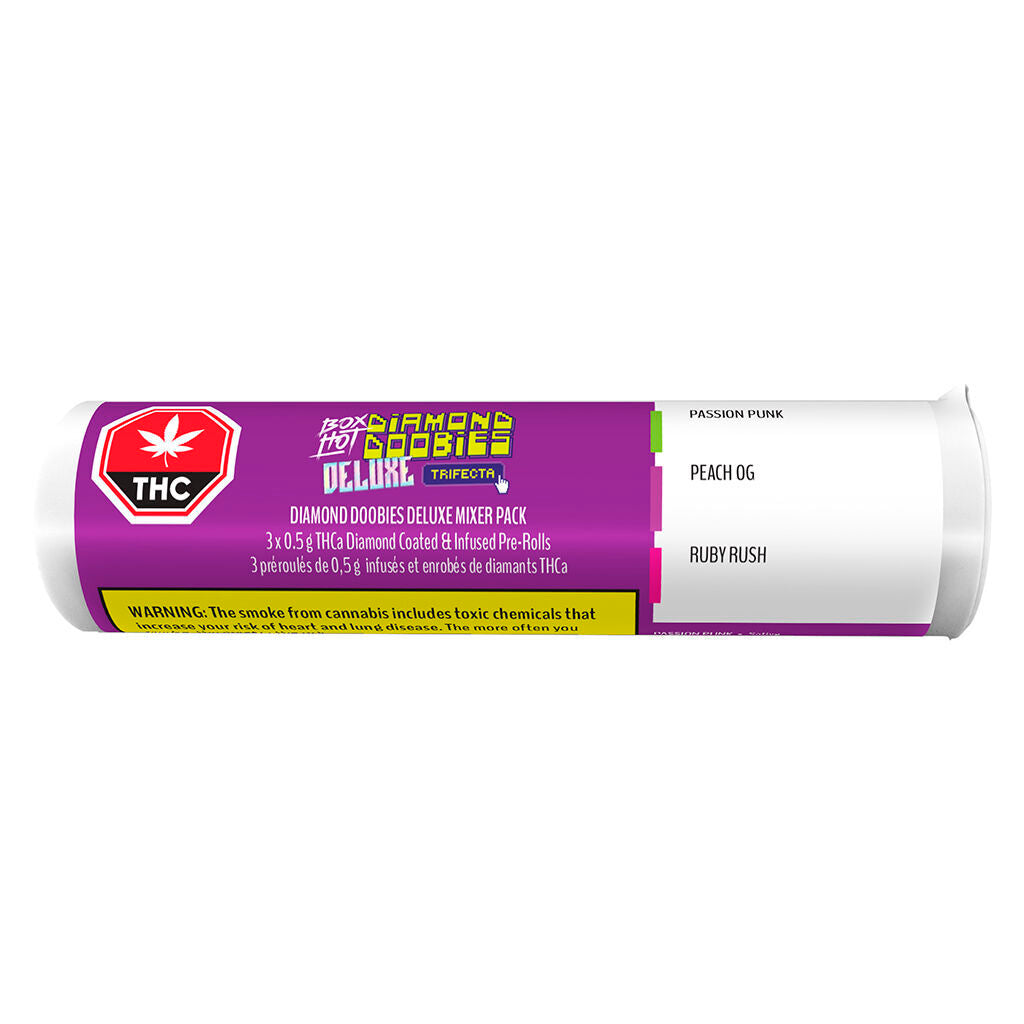 Diamond Doobies Deluxe - Trifecta Infused Pre-Roll - 