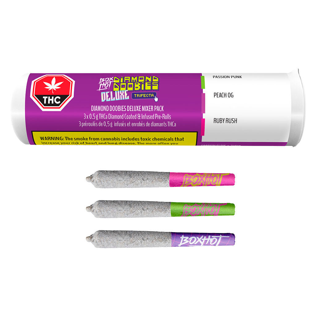Diamond Doobies Deluxe - Trifecta Infused Pre-Roll - 