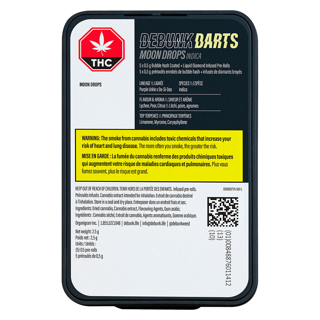 Moon Drops Triple-Infused Bubble Hash Darts - 