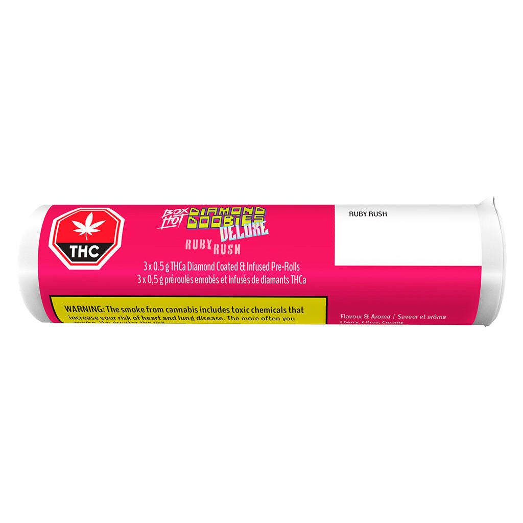 Diamond Doobies Deluxe - Ruby Rush Infused Pre-Roll - 