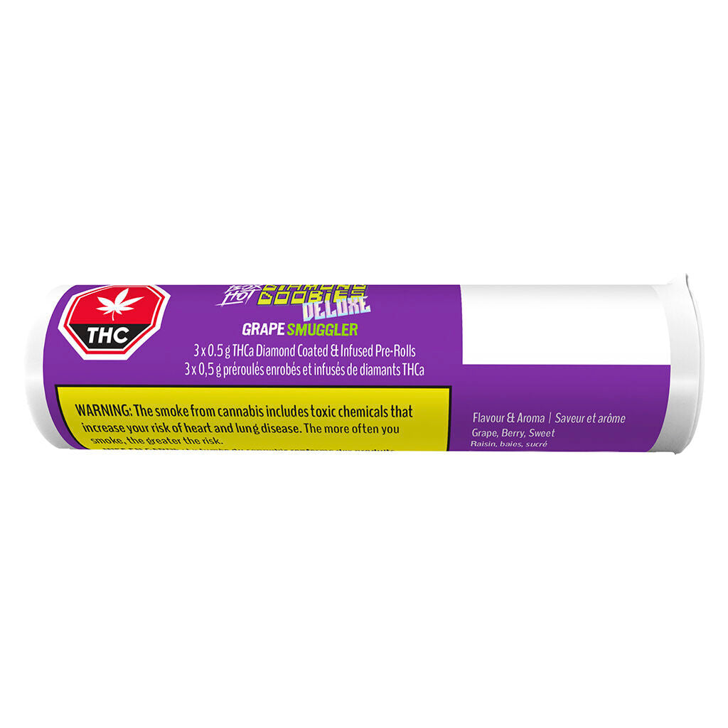 Diamond Doobies Deluxe - Grape Smuggler Infused Pre-Roll - 