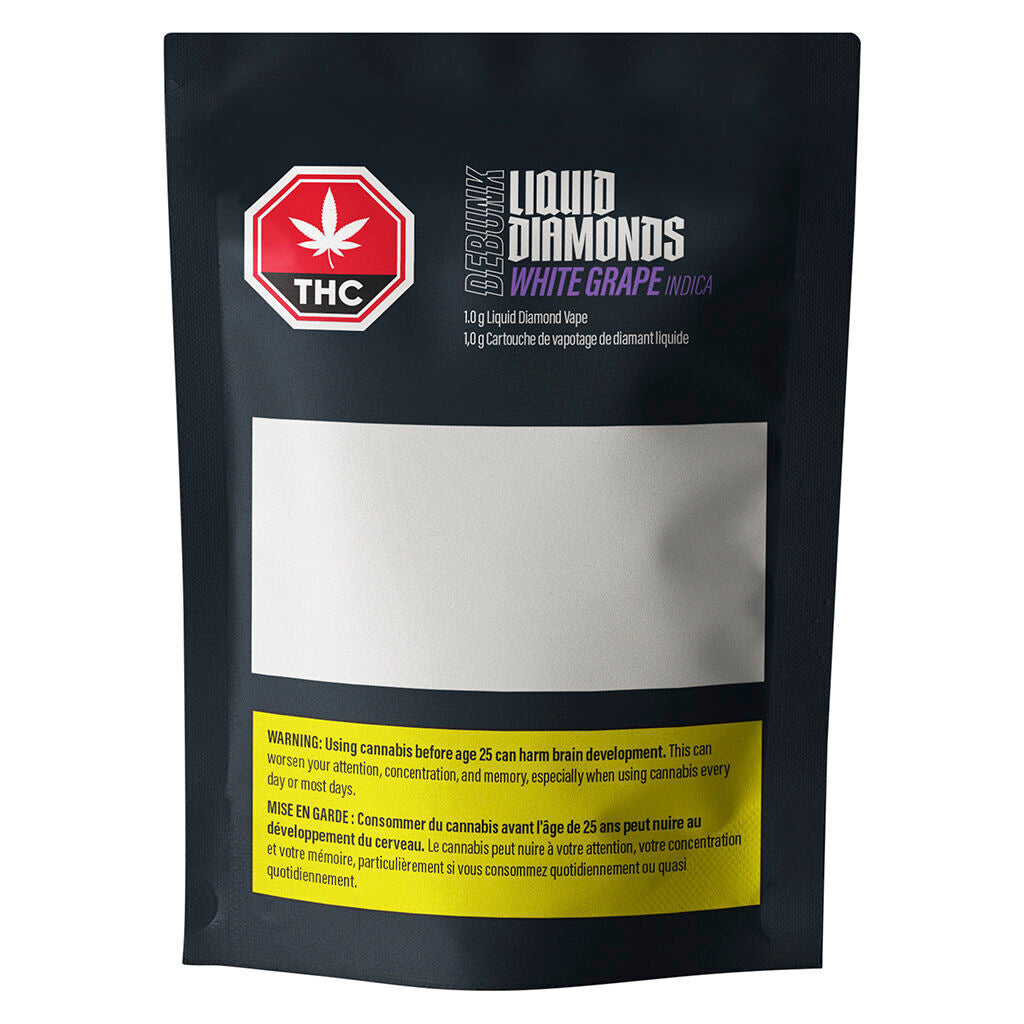 White Grape Liquid Diamond 510 Thread Cartridge - 