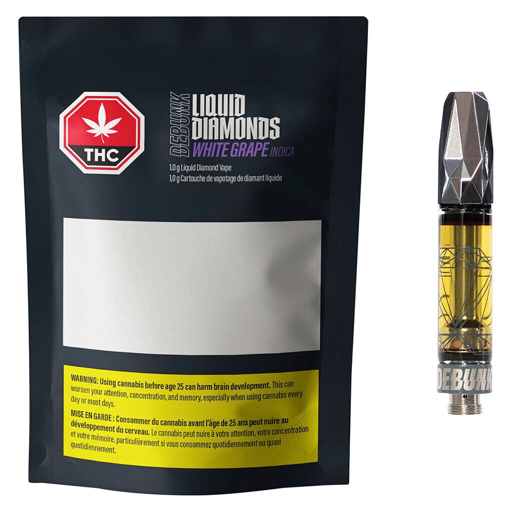 White Grape Liquid Diamond 510 Thread Cartridge - 