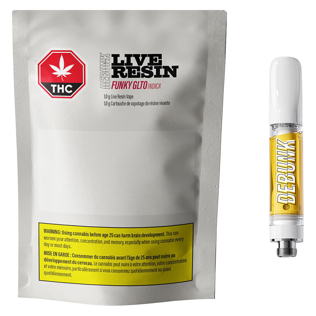 Funky GLTO Live Resin 510 Thread Cartridge - 