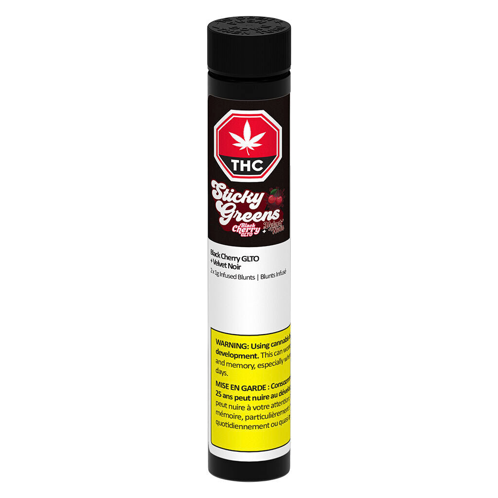 Black Cherry GLTO+Velvet Noir infused Blunt combo pack - 