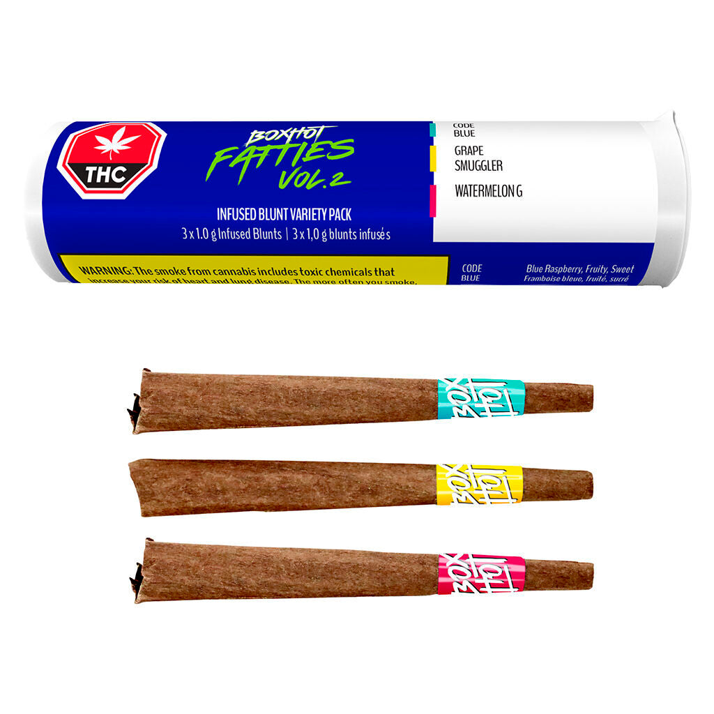 Fatties Vol. 2 Infused Blunt Variety Pack - 