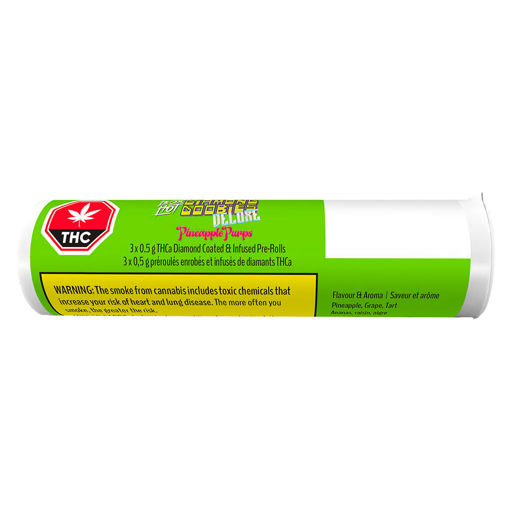 Diamond Doobies Deluxe Pineapple Purps Infused Pre-Roll - 