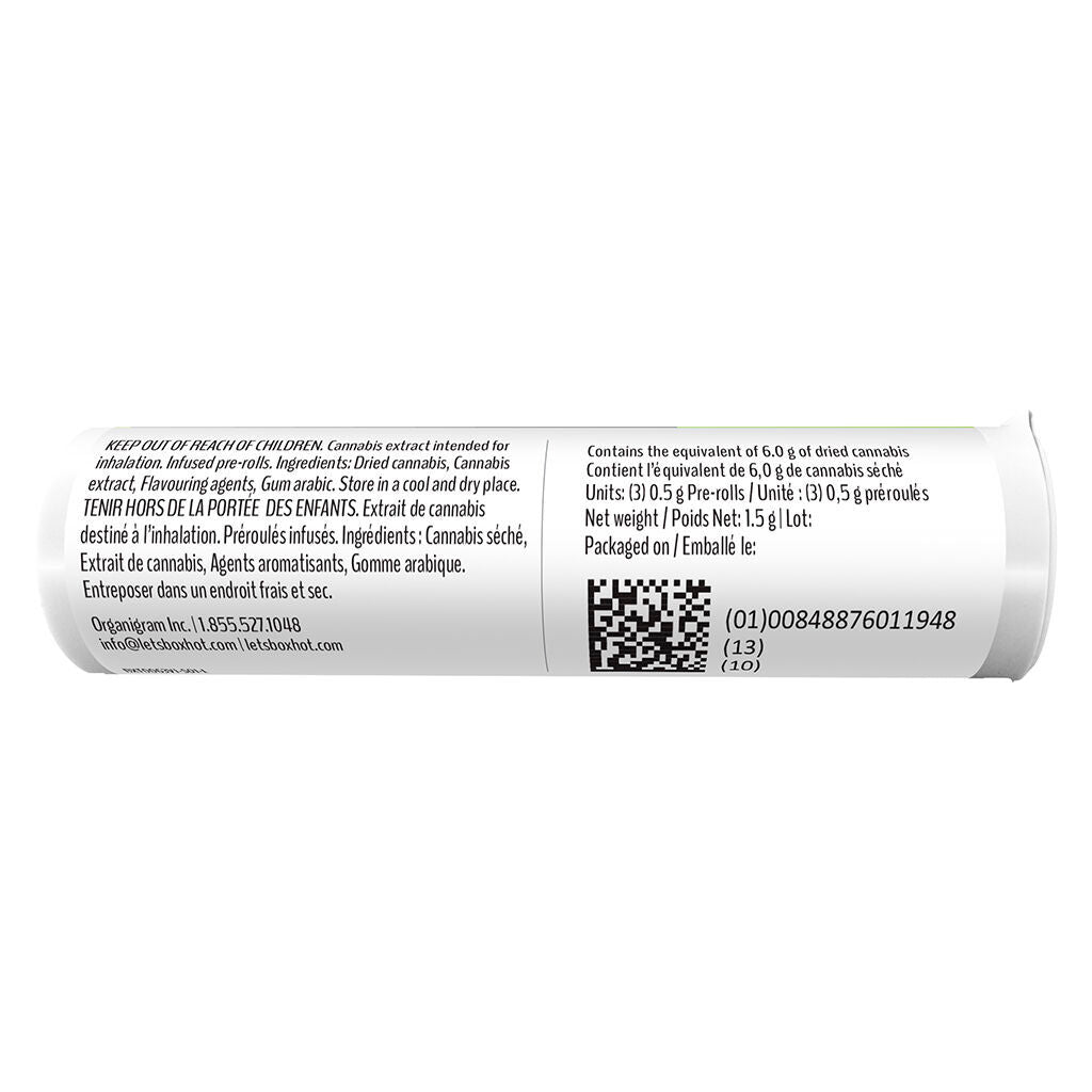 Diamond Doobies Deluxe Pineapple Purps Infused Pre-Roll - 