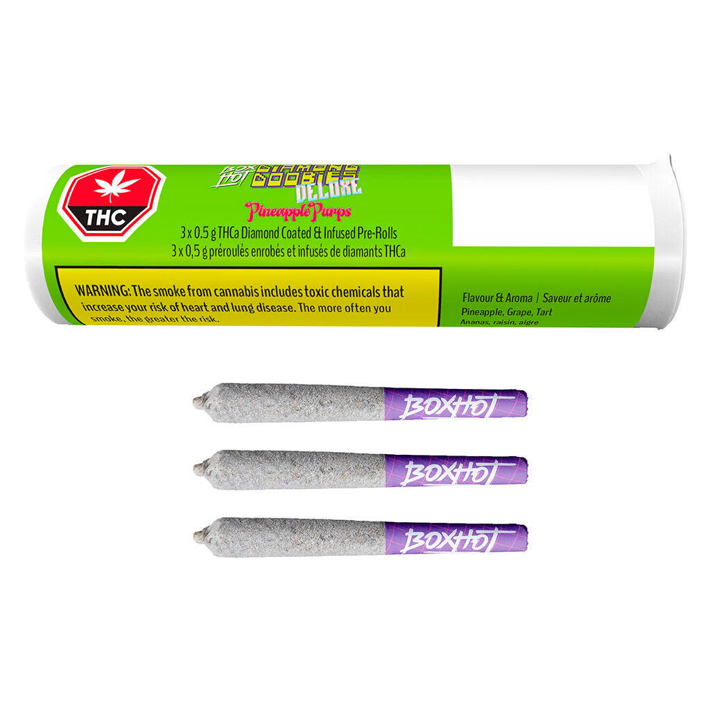 Diamond Doobies Deluxe Pineapple Purps Infused Pre-Roll - 