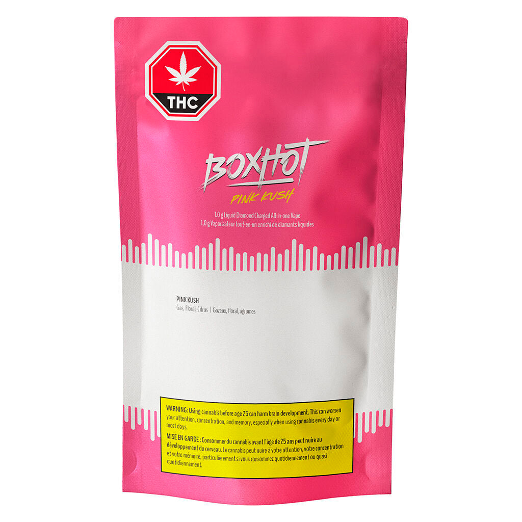 Pink Kush Liquid Diamond Charged AIl-In-One Vape - 