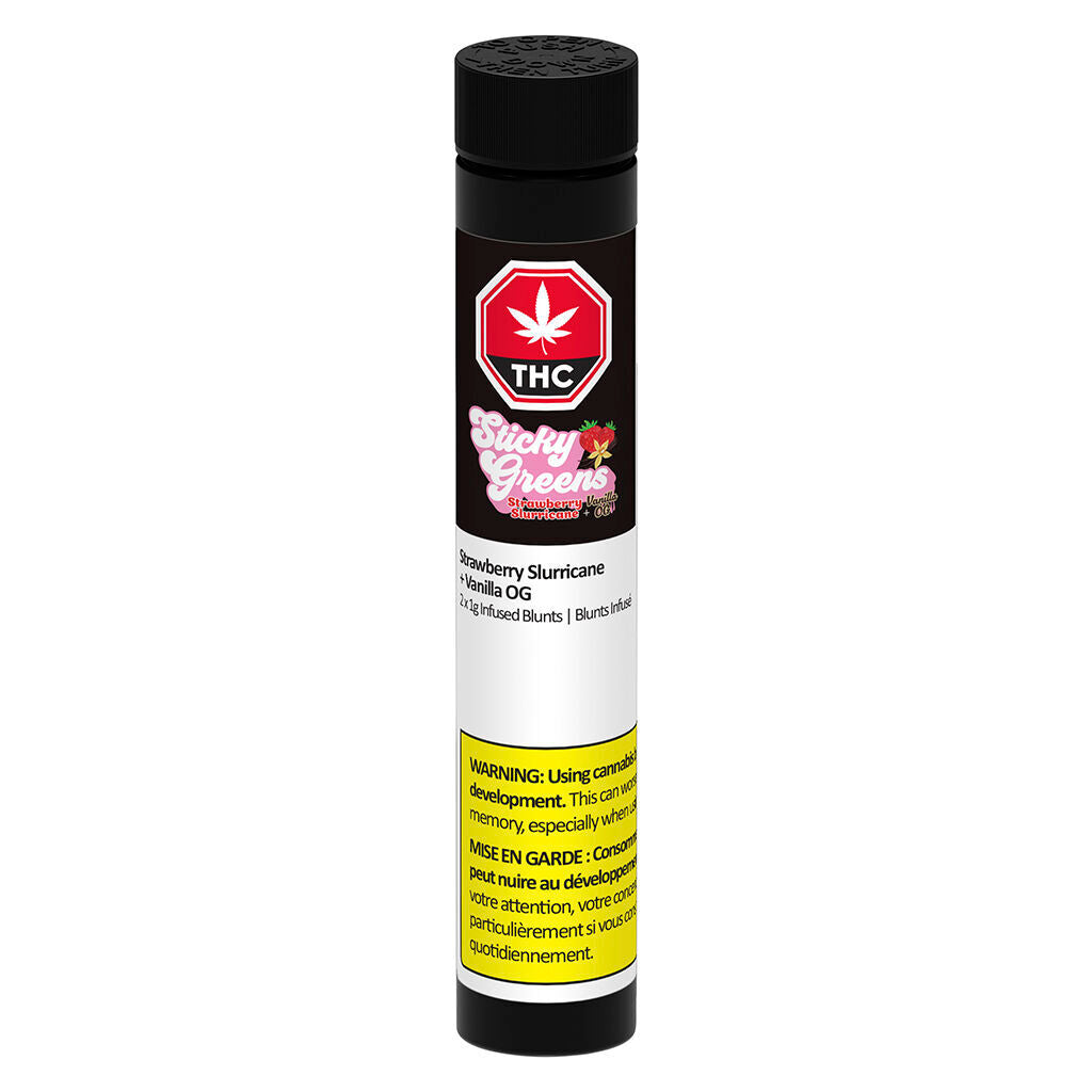 Strawberry Slurricane + Vanilla OG infused Blunts - 