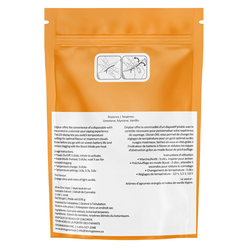 Dripbar Blood Orange Mosa All-in-One - 