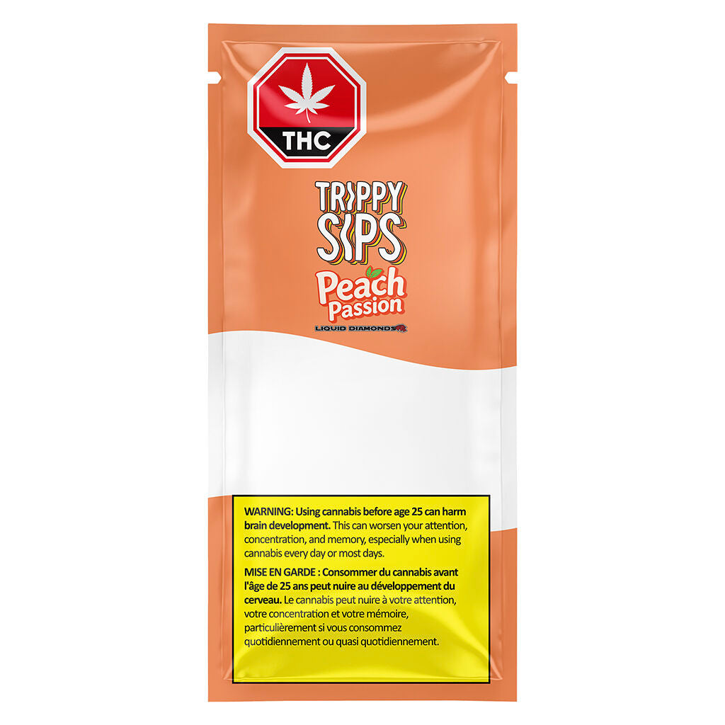 Peach Passion Liquid Diamonds 97+ Vape 510 Cartridge
