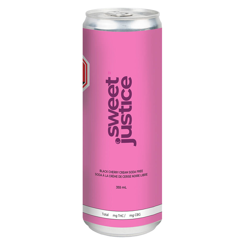Black Cherry Cream Soda Free 10THC + 10 CBG - 
