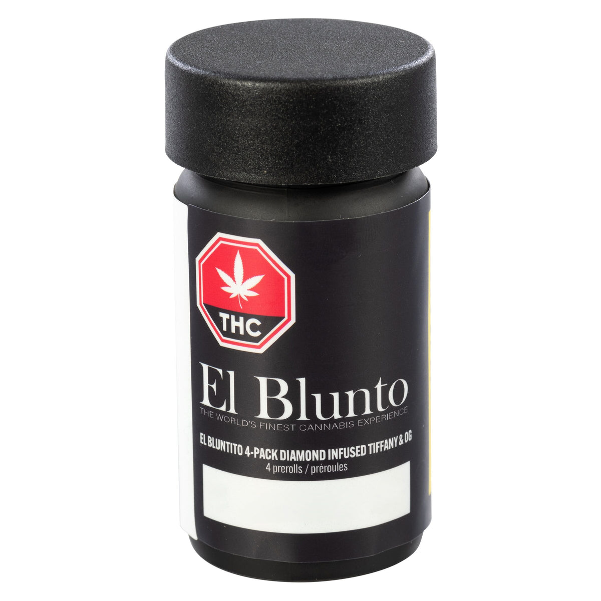 préroulés infusés au diamant El Bluntito Diamond Infused Tif