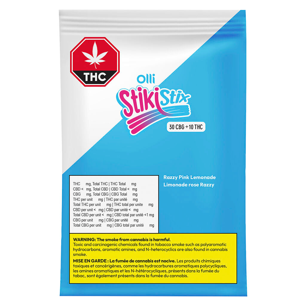 3:1 Sour Razzy Pink Lemonade CBG/THC