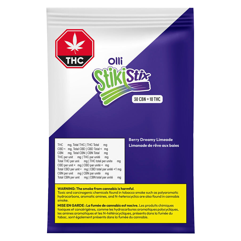 3:1 Sour Berry Dreamy Limeade CBN/THC