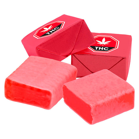 Photo 1:1:1:1 Original Cherry Taffy THC/CBN/CBG/CBD