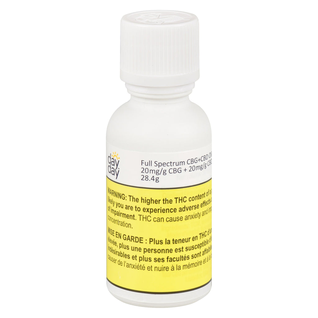 Full Spectrum CBG+CBD Oil | Ontario Cannabis Store