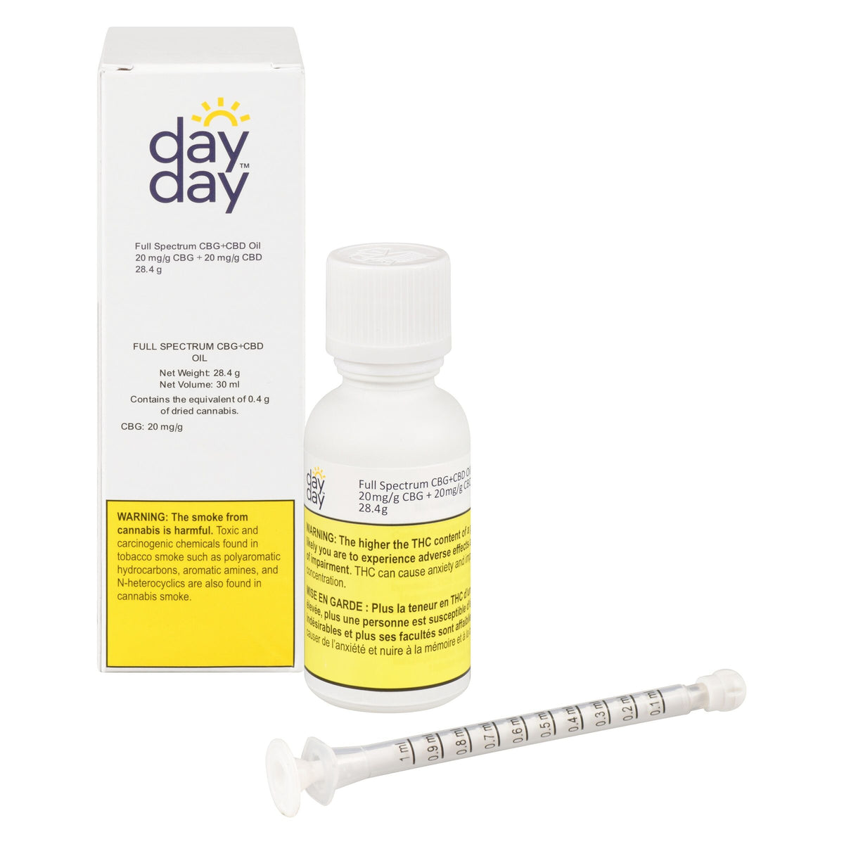 Full Spectrum CBG+CBD Oil