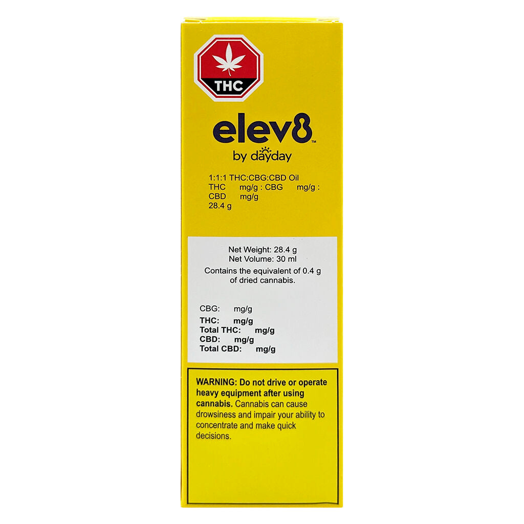 1:1:1 THC:CBG:CBD Oil