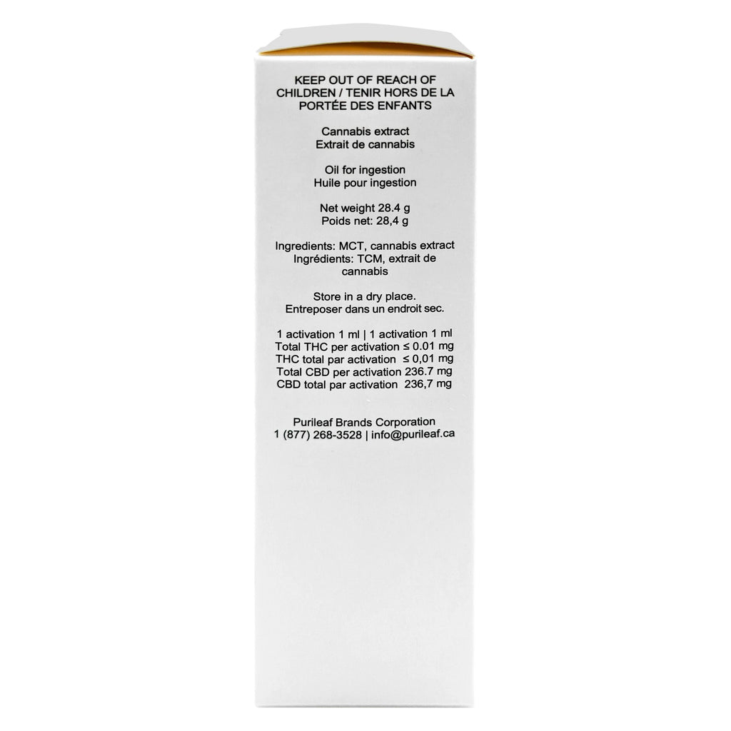 Gouttes Ultra au CBD 250 - 