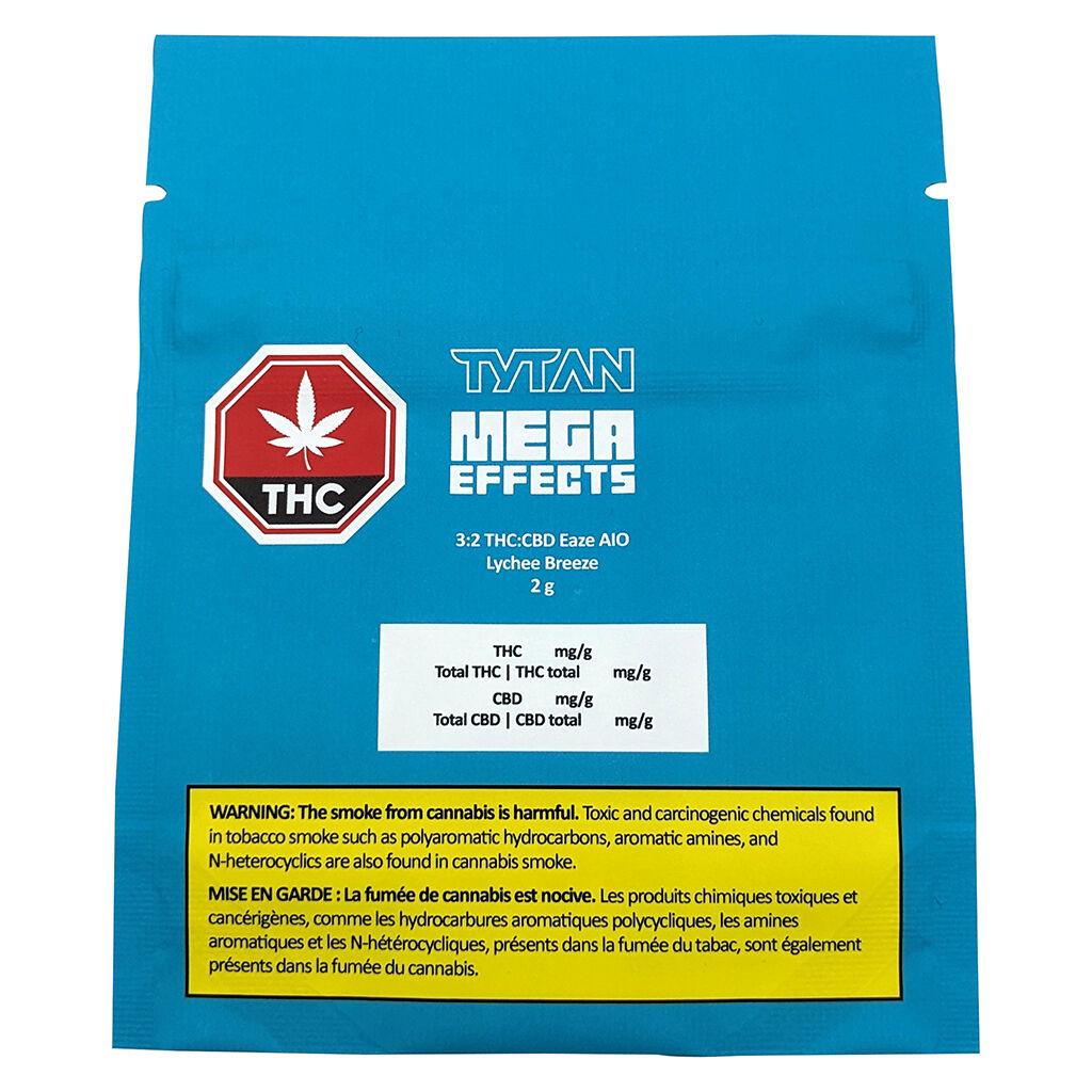 3:2 THC:CBD Eaze AIO - Lychee Breeze