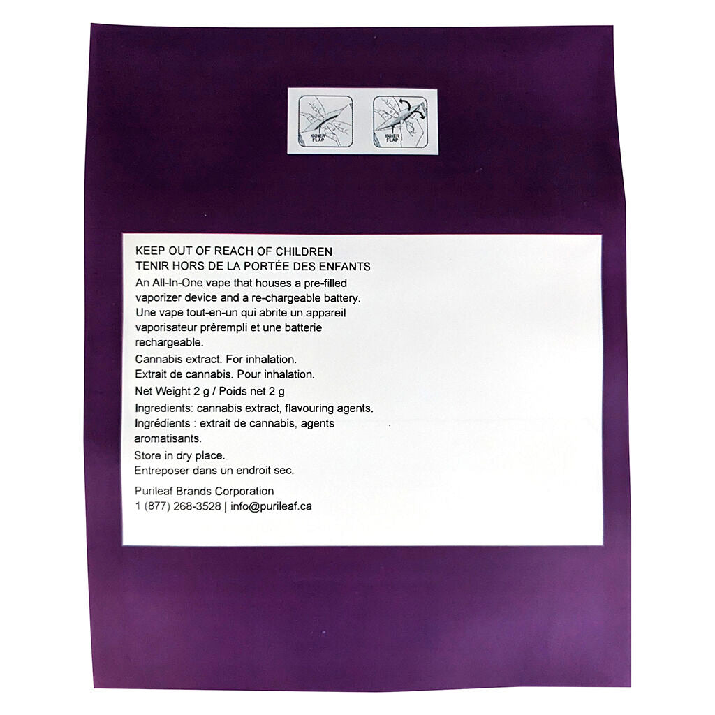 3:2 THC:CBN Chill AIO - Grape Galaxy - 