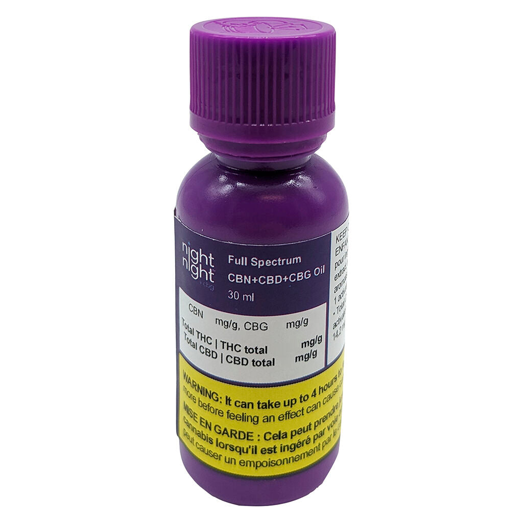 Full Spectrum CBN+CBD+CBG Oil - 