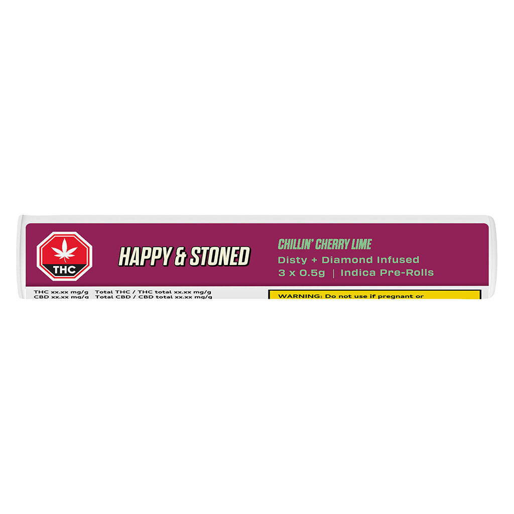 Chillin' Cherry Lime Disty+diamond Infused Pre-roll - 