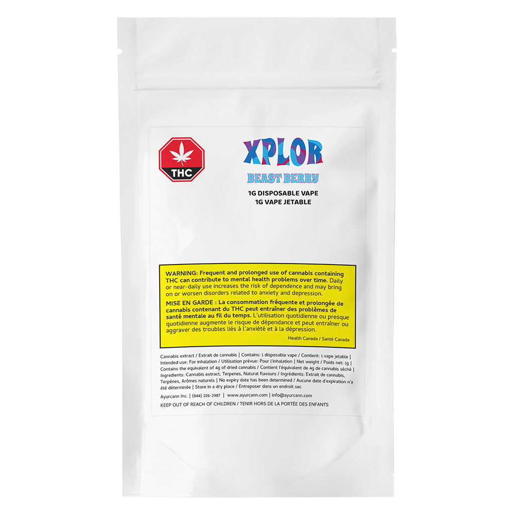 Beast Berry Disposable Vape - 