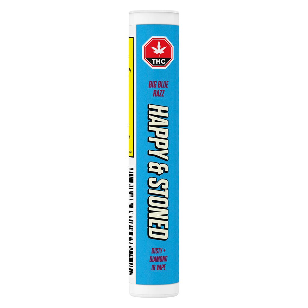 Big Blue Razz Disty+diamond 510 Thread Cartridge