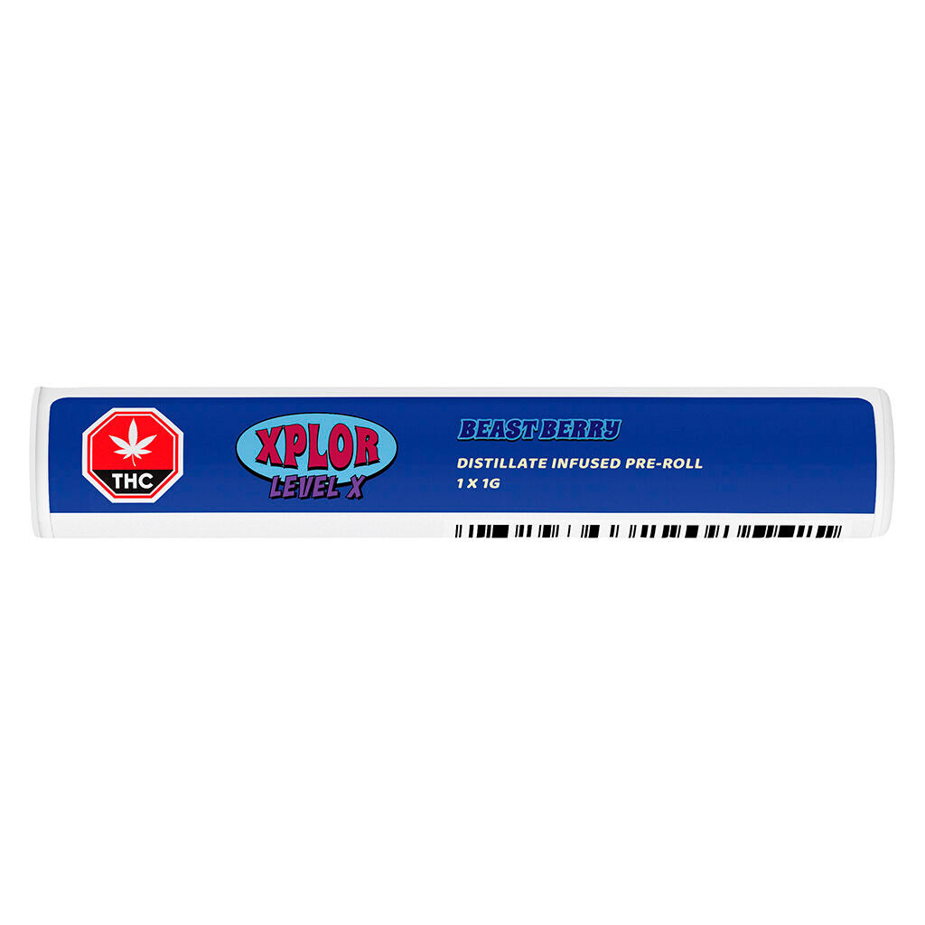 Beast Berry Distillate Infused Pre-Roll - 
