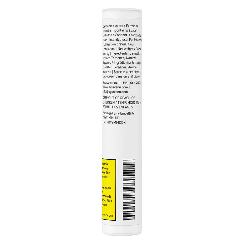 Animal Sherbs Liquid Diamond Vape 510 Thread Cartridge - 