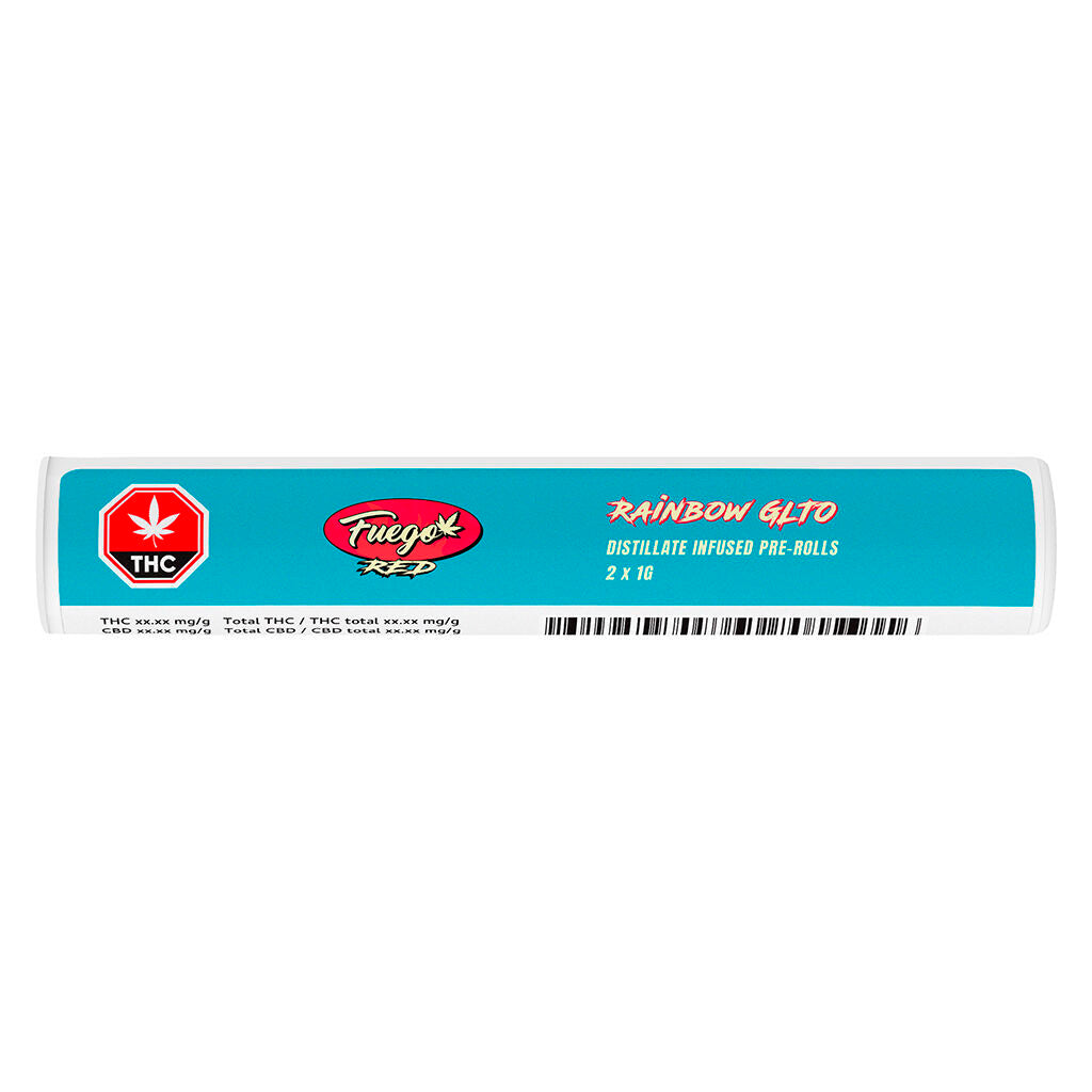 Rainbow GLTO Liquid Diamond Infused Pre-Roll - 